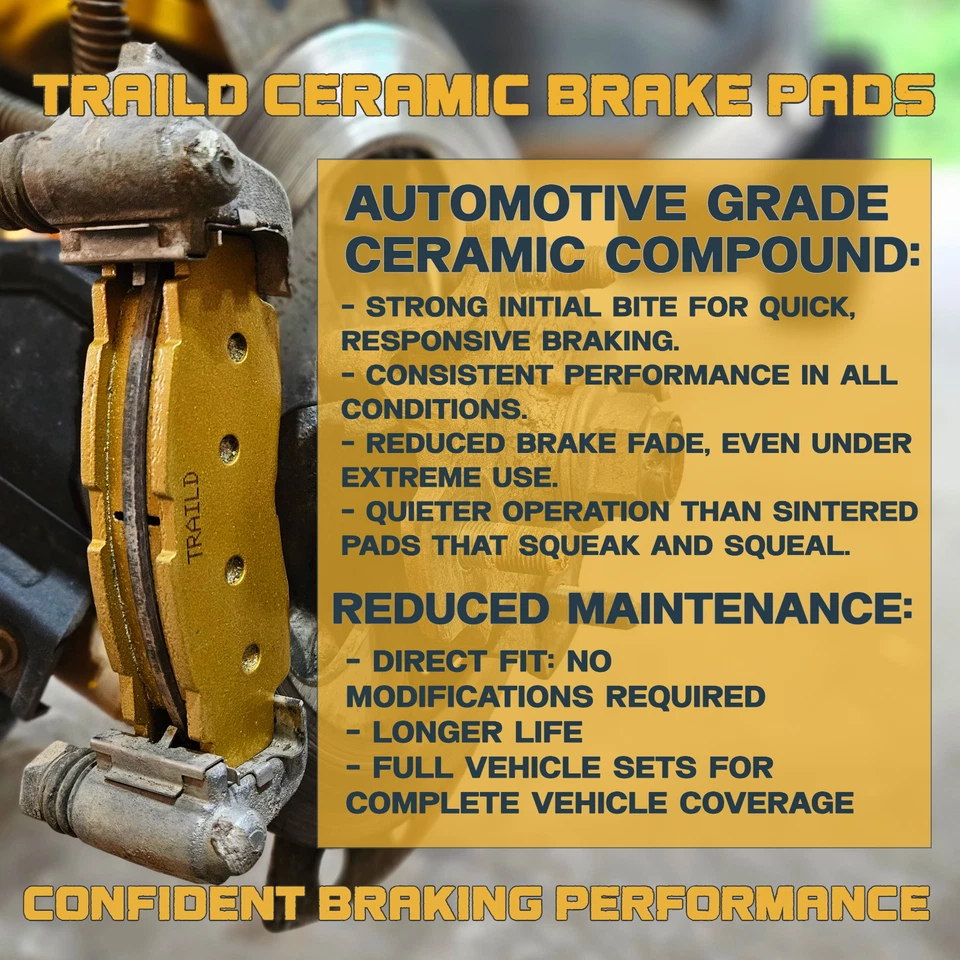 Juego de pastillas de freno de cerámica Suzuki King Quad LTA/LTF 400/450/500/700/750 2005-2024 Foto 2 de 4