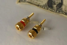 Single B&W Bowers Wilkins Binding Terminal Post (Red or Black)  -READ-