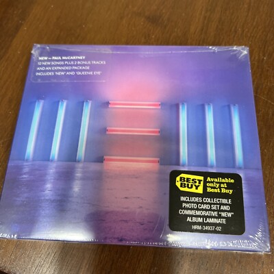 Paul McCartney New (CD) Deluxe  Album 12 New songs Plus 2 Bonus Tracks Best Buy