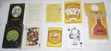 Whiskey Liquor Advertising Playing Cards Jack Daniels Cutty Sark Christian Bros