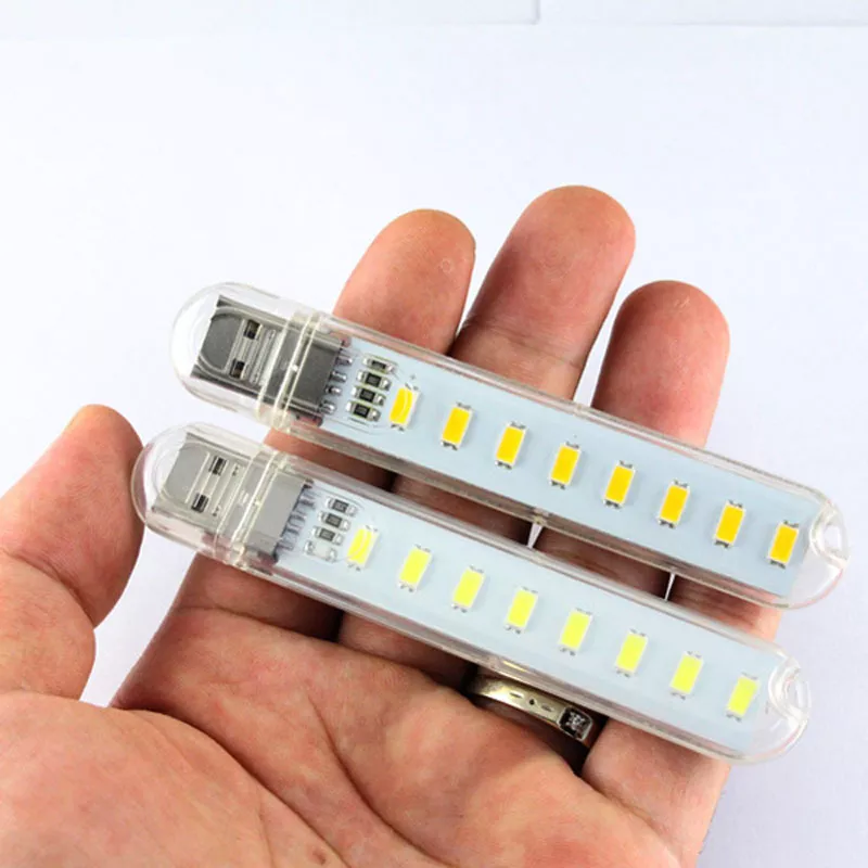 Mobile Power USB LED Lampe 8 LED LED Lampe Beleuchtung Computer