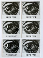 Supreme M.C. Escher Eye Sticker 100% Authentic SS17 Season