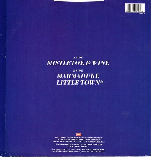 Cliff Richard - Mistelzweig & Wein (12", einzeln) - Bild 2 von 5