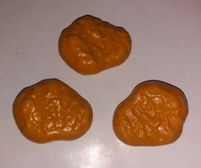 Fisher Price Fun with Food Play McDonald's 3 Chicken Nuggets Collectible Toy