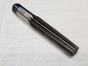 Yugoslavia #4 1-9/32 1-1/64" Taper Pin Tap Reamer Straight Shank 10 Flute HS