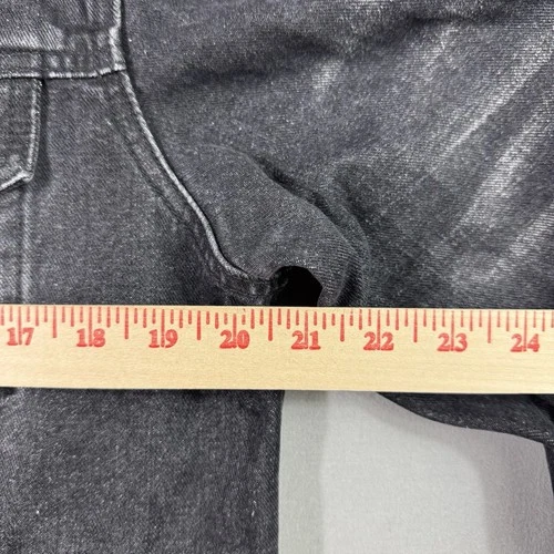 R13 Denim Trucker Jacket Men’s Black Zip Size Medium $1250 MSRP image 19