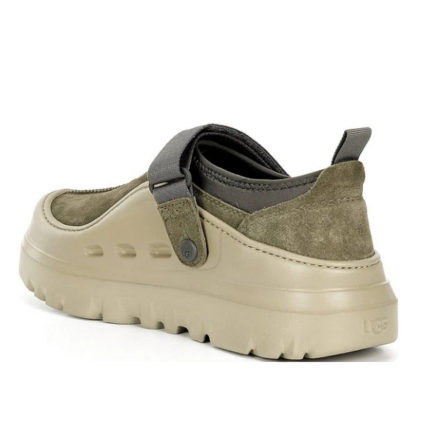 Zapatillas UGG PeakMod de corte bajo stock limitado para hombre - verde oliva oscuro/musgo NUEVAS CON Foto 3 de 4