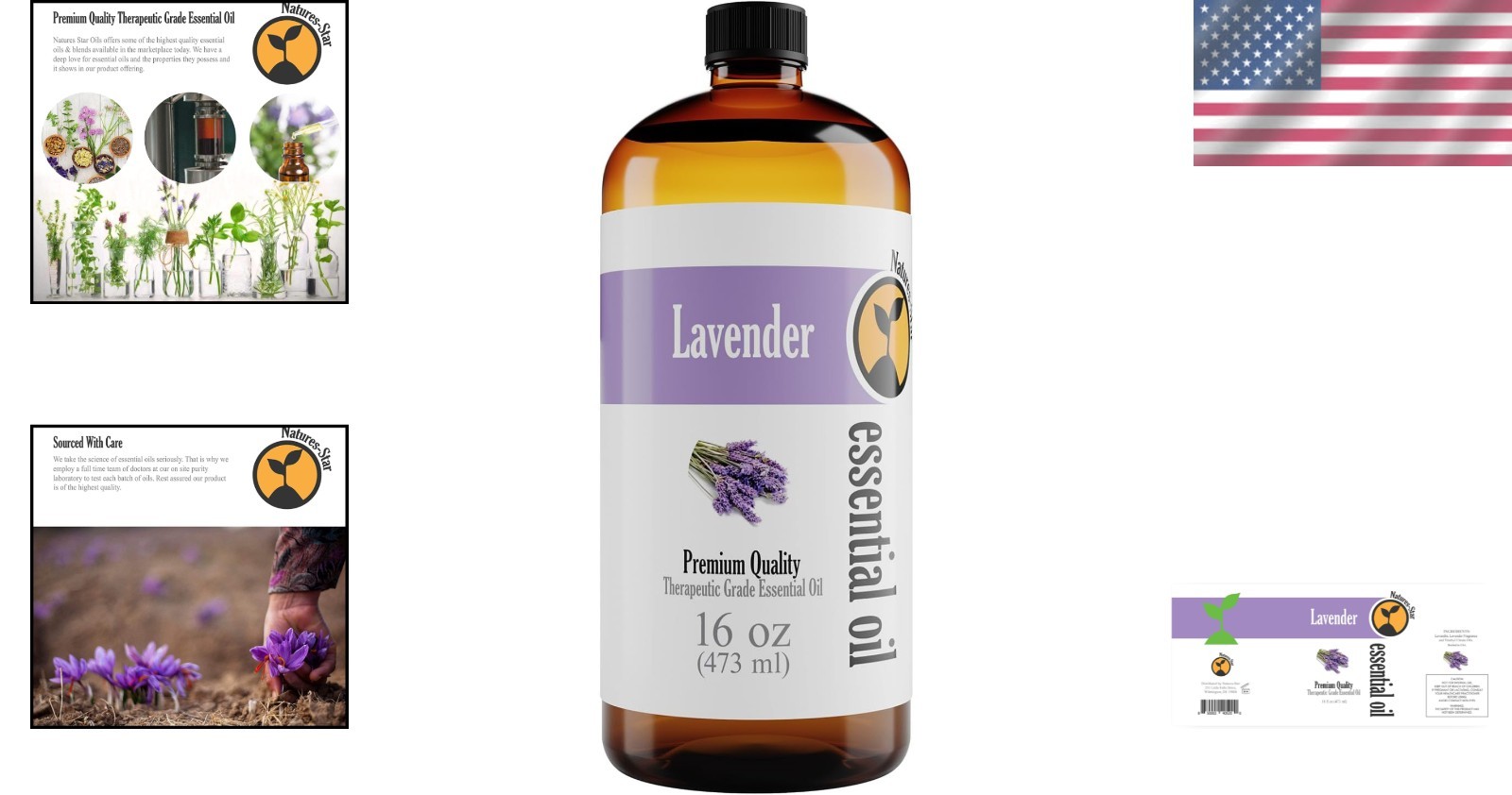 16oz Lavender Essential Oil, Aromatherapy Grade thumbnail 2
