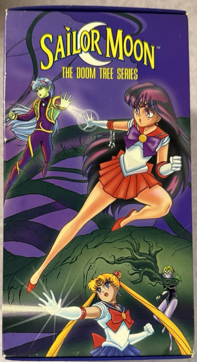Sailor Moon: The Doom Tree Series - Four Volume Box Set (VHS, 1997 