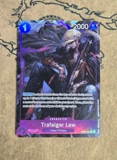 One Piece Card Game Trafalgar Law (Parallel) OP09-069 Rare NM English 