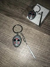 NEW Friday The 13th Jason Mask Key Chain 1 Piece FAST SHIPPING! Halloween Keycha