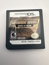 Advance Wars Days of Ruin Nintendo DS Cart Only Authentic Tested