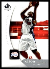 Elton Brand 2005-06 SP Authentic #35 Clippers NBA READ FREE SHIP AutographDen