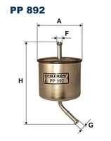 Filtron PP 892 Kraftstoff Filter FüR Ford Australien,Ford USA