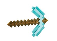 Minecraft Unisex Toy Pickaxe Halloween Accessory