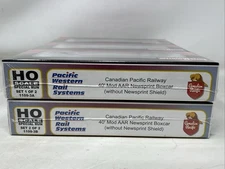 6x Intermountain / Pacific Western Special Run HO - CP 40' Boxcars NEW