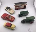 Vintage Diecast Job Lot Corgi Tram Dinky Tractor Welly Cars Mixed Bundle Toy