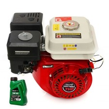 Motor Benzin Benzinmotor Standmotor Kartmotor Einzylinder 7PS 20mm 210ccm + Öl