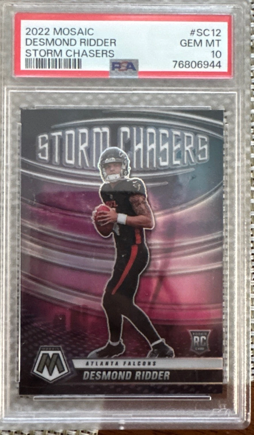 Desmond Ridder Panini Mosaic Storm Chasers #SC12 Base