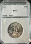 1941 Walking Liberty Half Dollar | Brilliant Uncirculated Condition