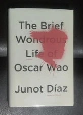 Signed Junot Diaz Brief Wondrous Life of Oscar Wao Pulitzer Hardcover Near Fine