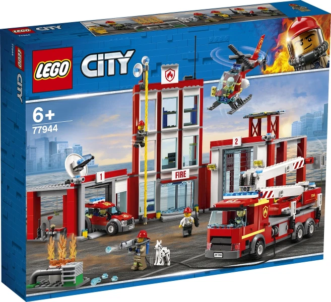 Lego office store fire