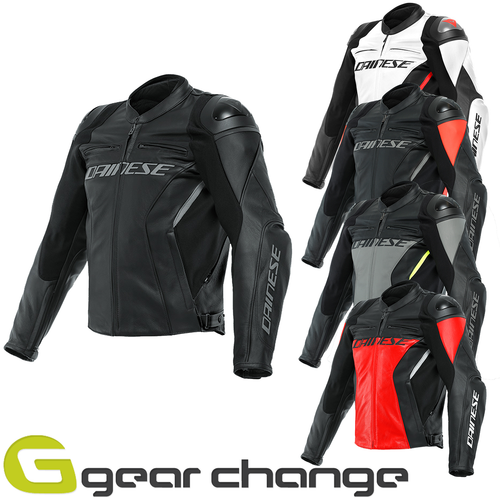 Dainese Racing 4 Leather Motorcycle Jacket - 第 1/11 張圖片