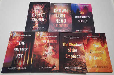 Jane Thornley Phoebe McCabe Mystery Series 7 Books Agency Ancient Lost And Found