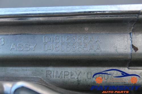 2008 CHRYSLER 300 FRONT BUMPER UPPER CHROME GRILLE GRILL MOULDING TRIM PANEL - Picture 9 of 10