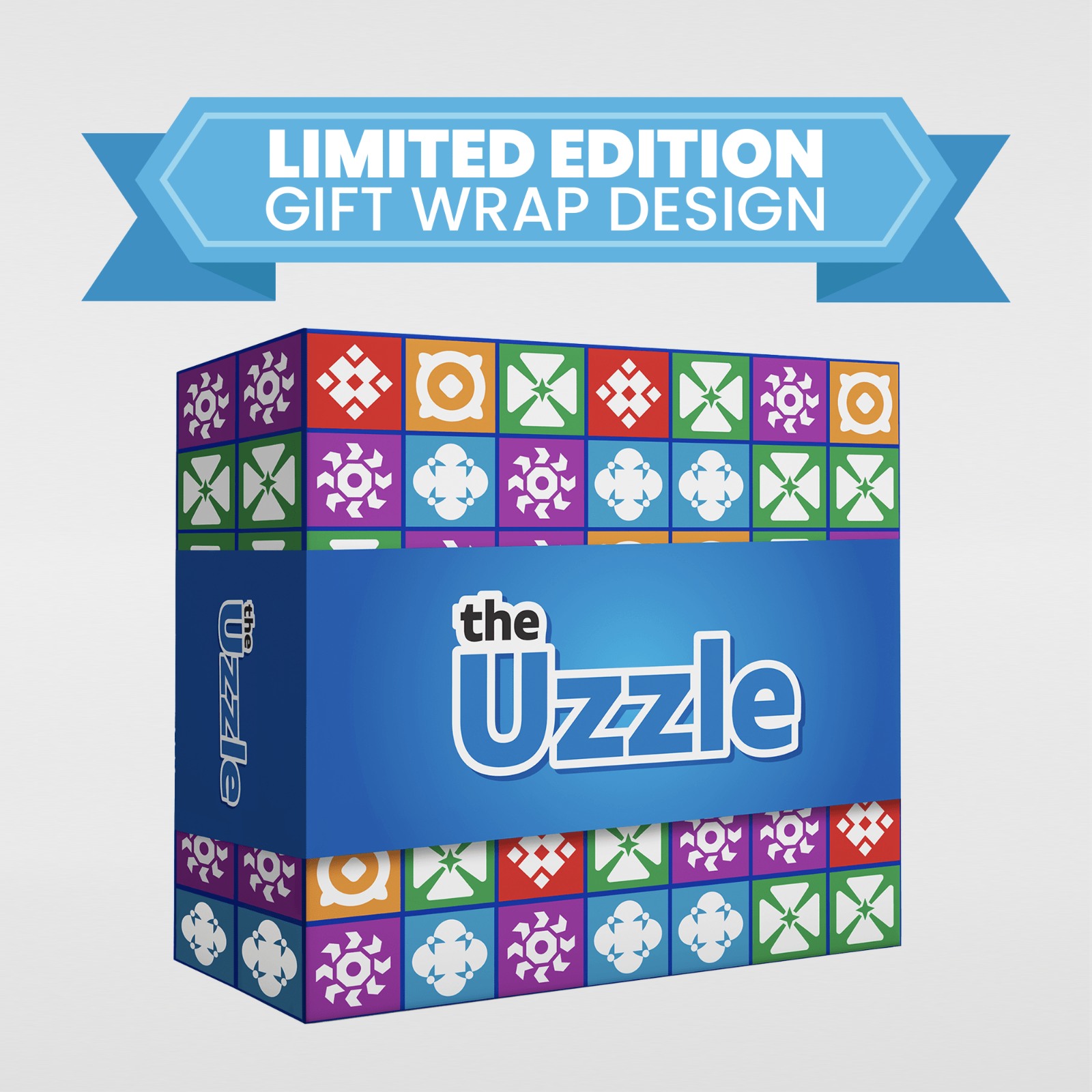 The Uzzle 3.0 Board Game, Family Board Games for Children & Adults, Block Puzzle-image