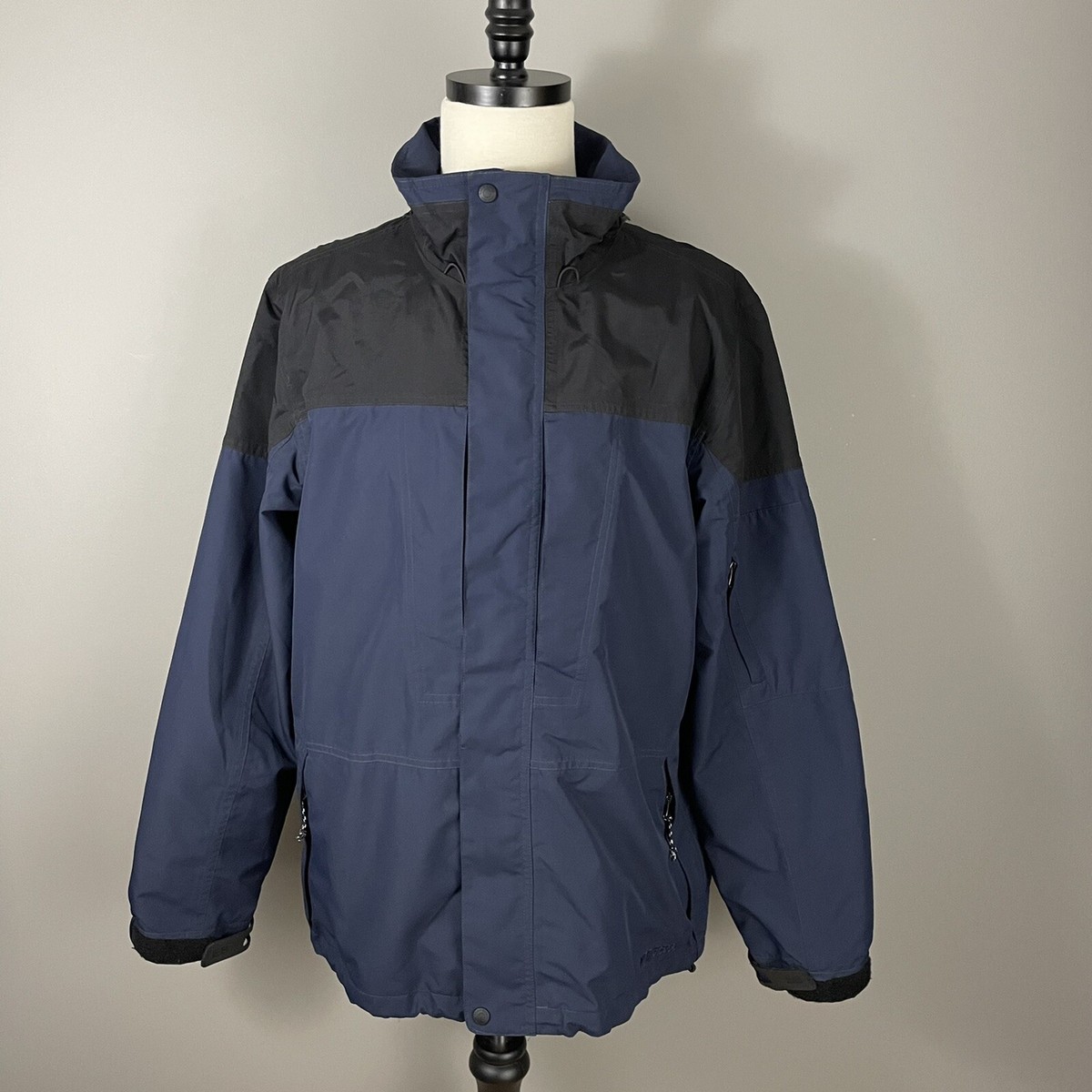 Men's Eddie Bauer Performance Systems Jacket Coat Size L Zipper