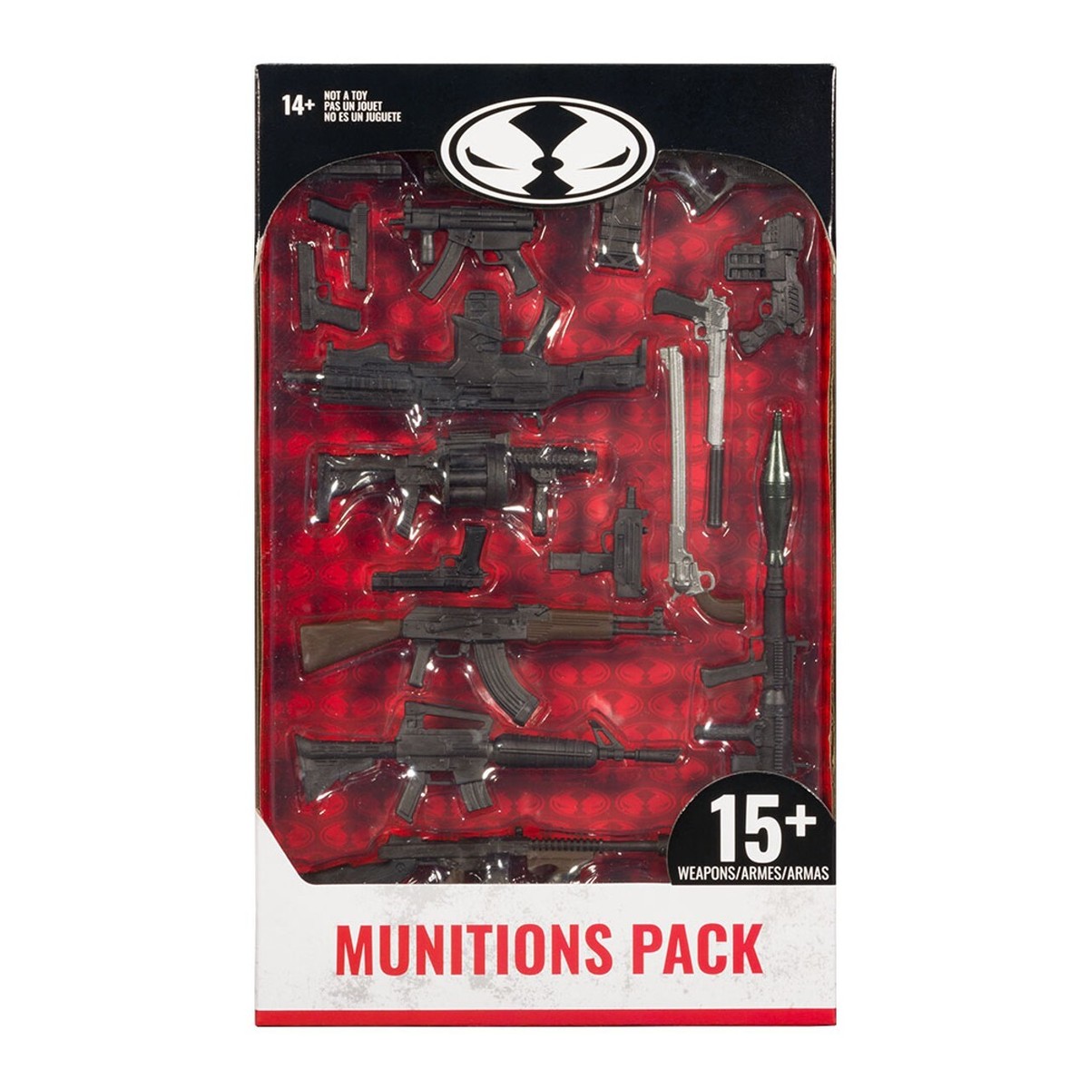 Spawn McFarlane Toys Munitions Pack Weapons Guns For 7