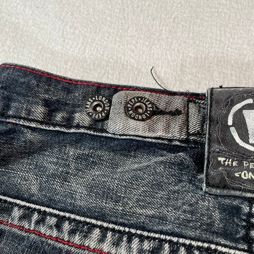 Vintage Pepe Jeans Youth 18 Gray Embroidered Grunge Street Wear London 28x29 - Picture 21 of 24