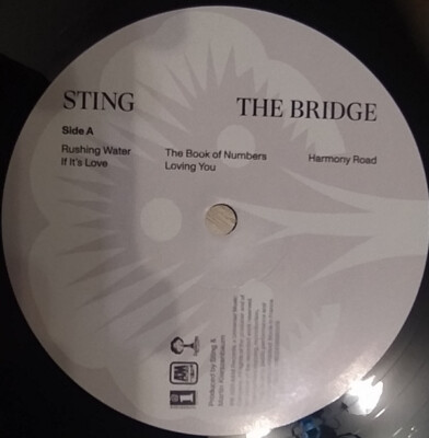 Sting The Bridge LP, Album, 180 2021 Pop Rock (M / M) | eBay