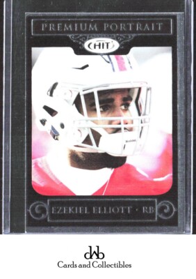 2016 SAGE HIT #PP12 Ezekiel Elliott Premium Portrait