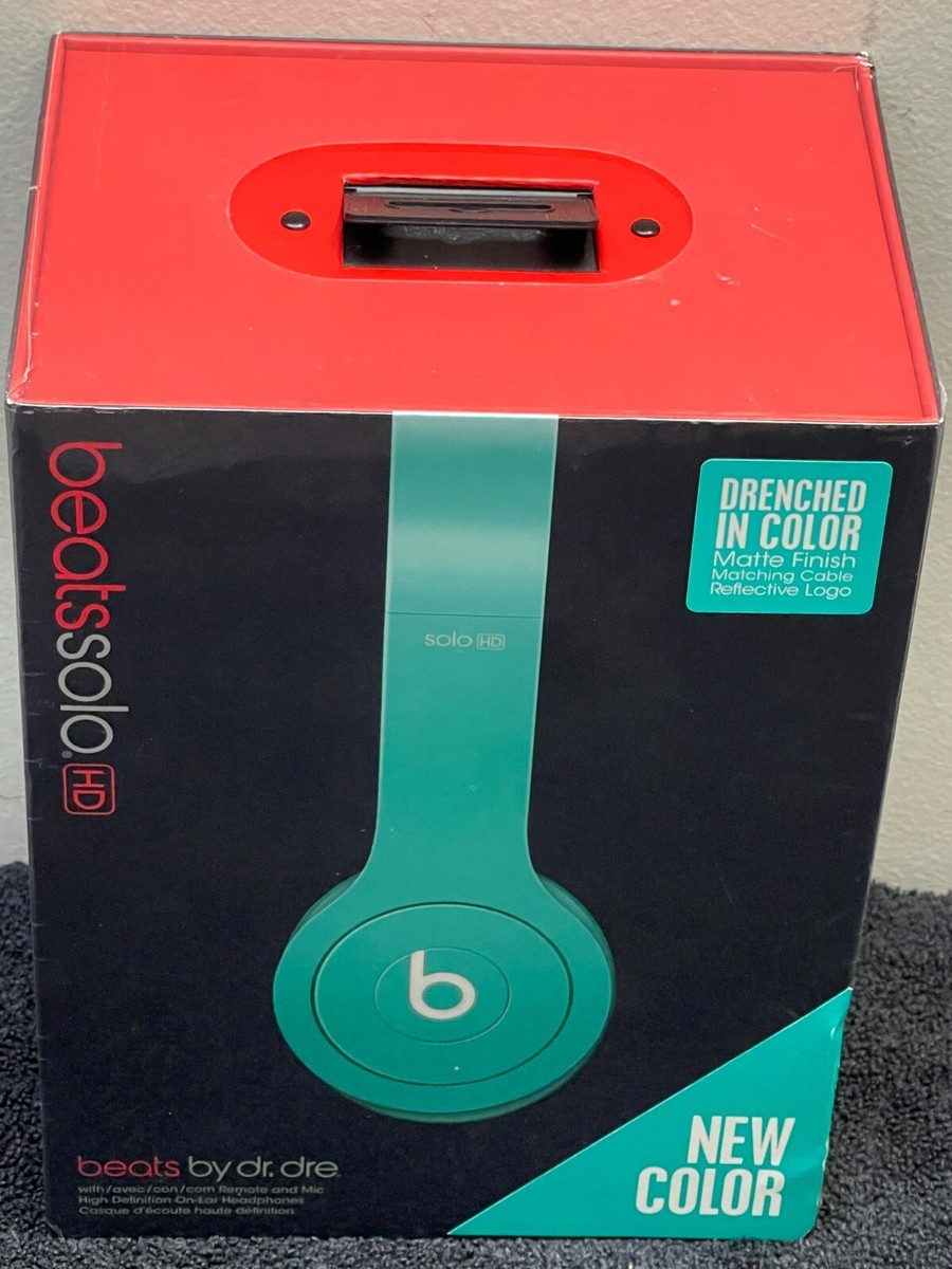 Beats by Dr. Dre Solo HD Headband Headphones - Teal for sale