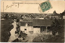 Old postcard La FERTÉ-BERNARD - view on an arm of the Huisne (112541)