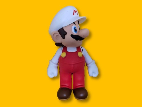 Fire Mario Super Mario Bros Figure JAPAN Japanese Very Rare Nintendo 2006 - Picture 5 of 20