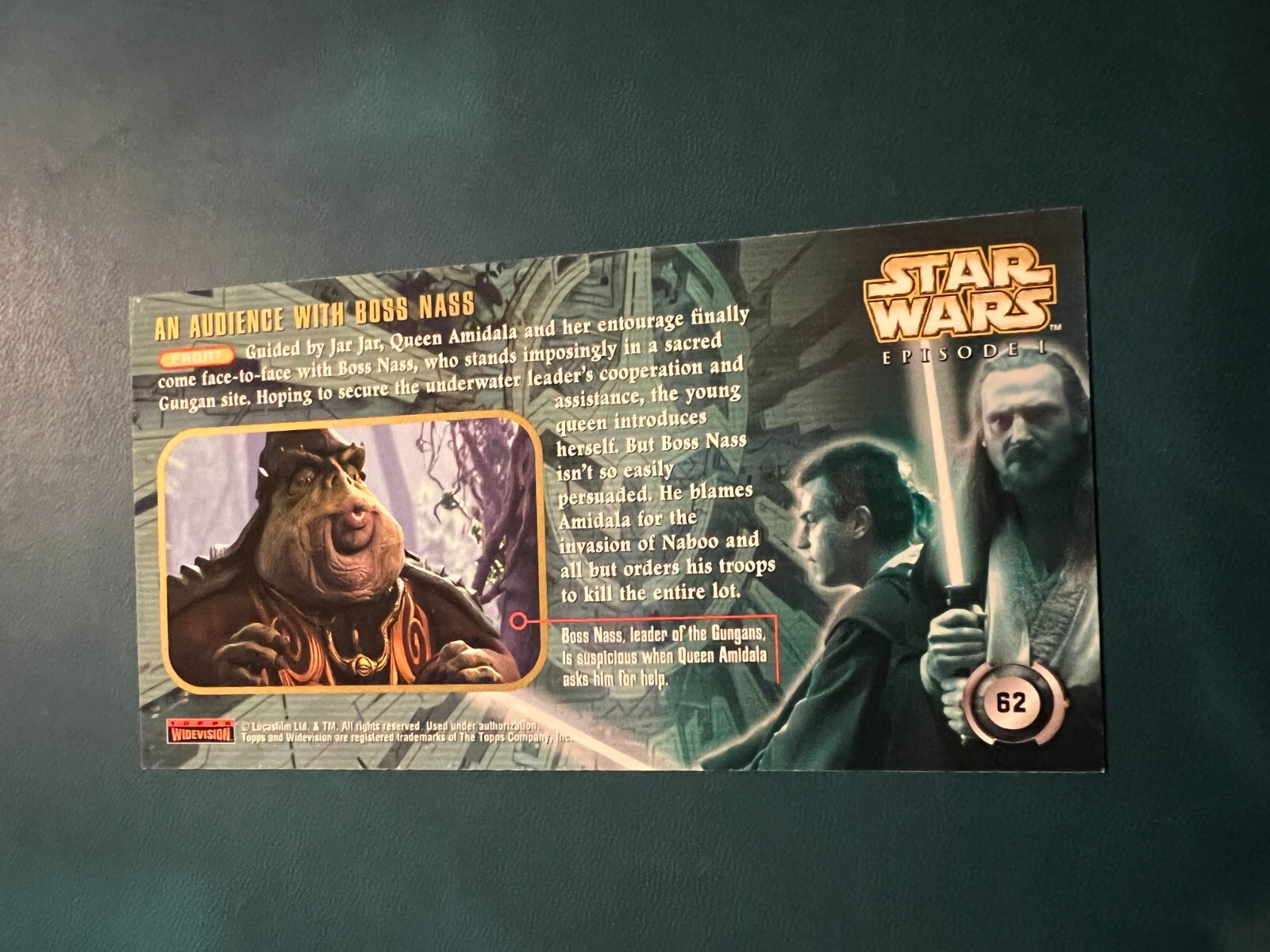 1999 Topps Star Wars Episode I SERIES 1-2 Widevision Complete Your Set U Pick - Picture 136 of 331