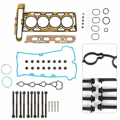 Head Gasket Set with Head Bolts for GMC Fit Chevrolet for Buick 2.4L