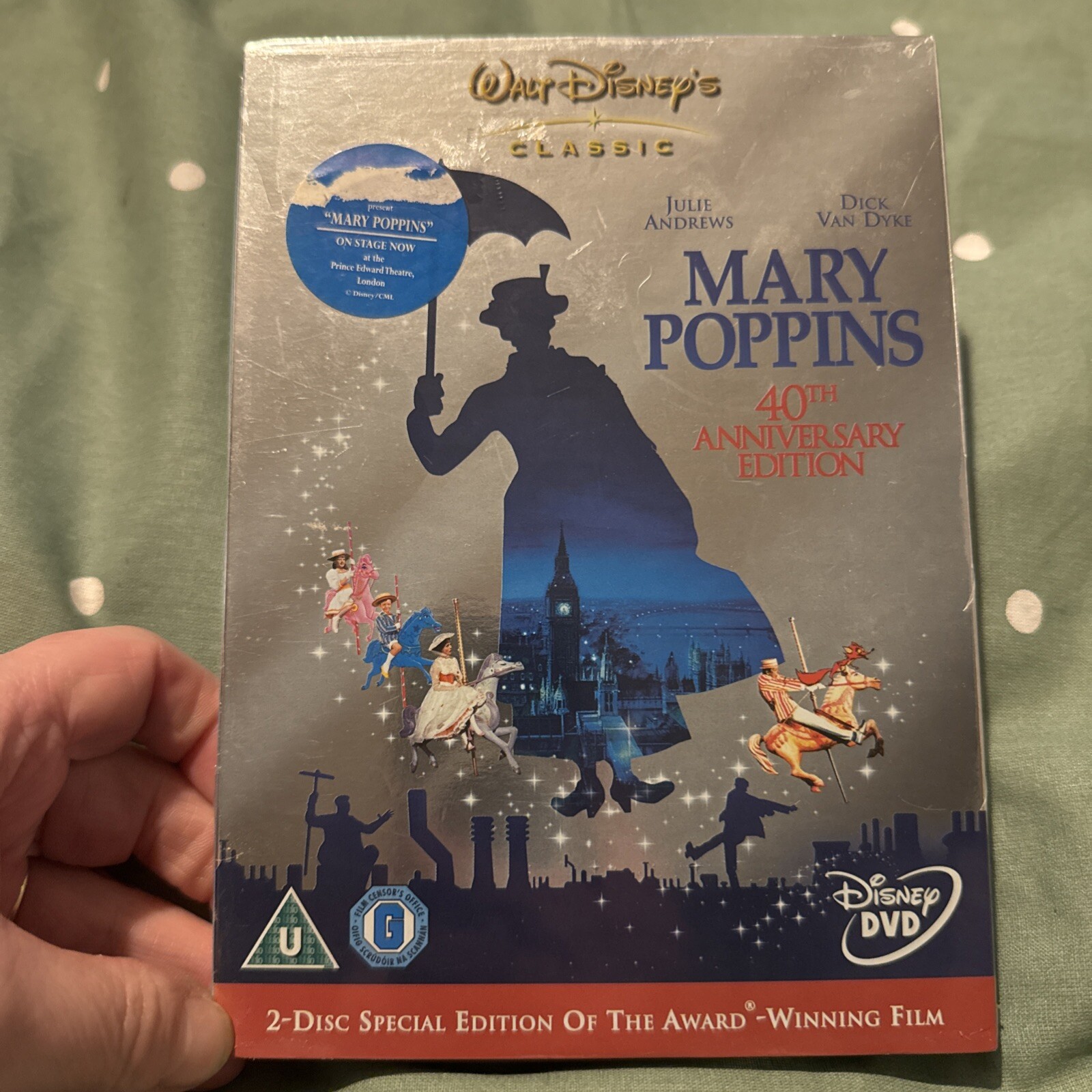 Walt Disney Classics Mary Poppins 2 disc special edition DVDs ( sealed )