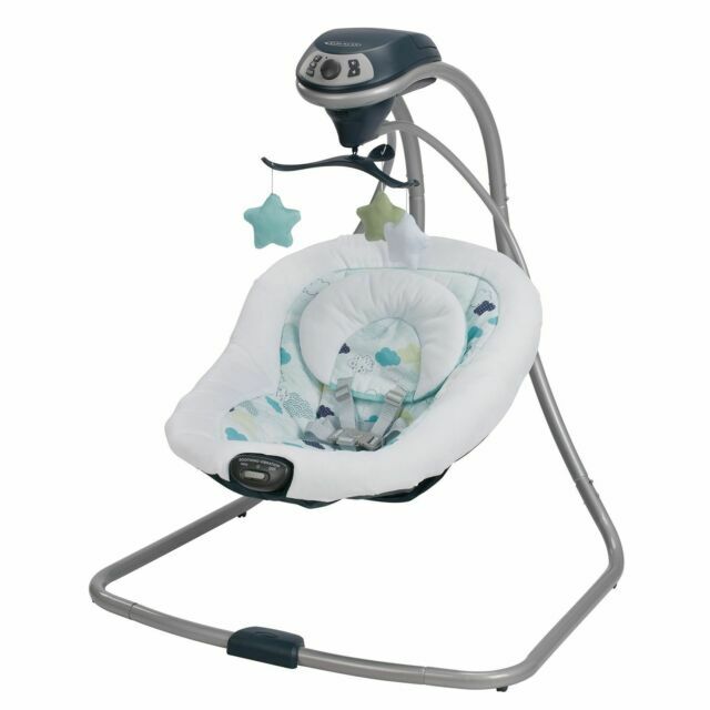 graco baby swing with stars