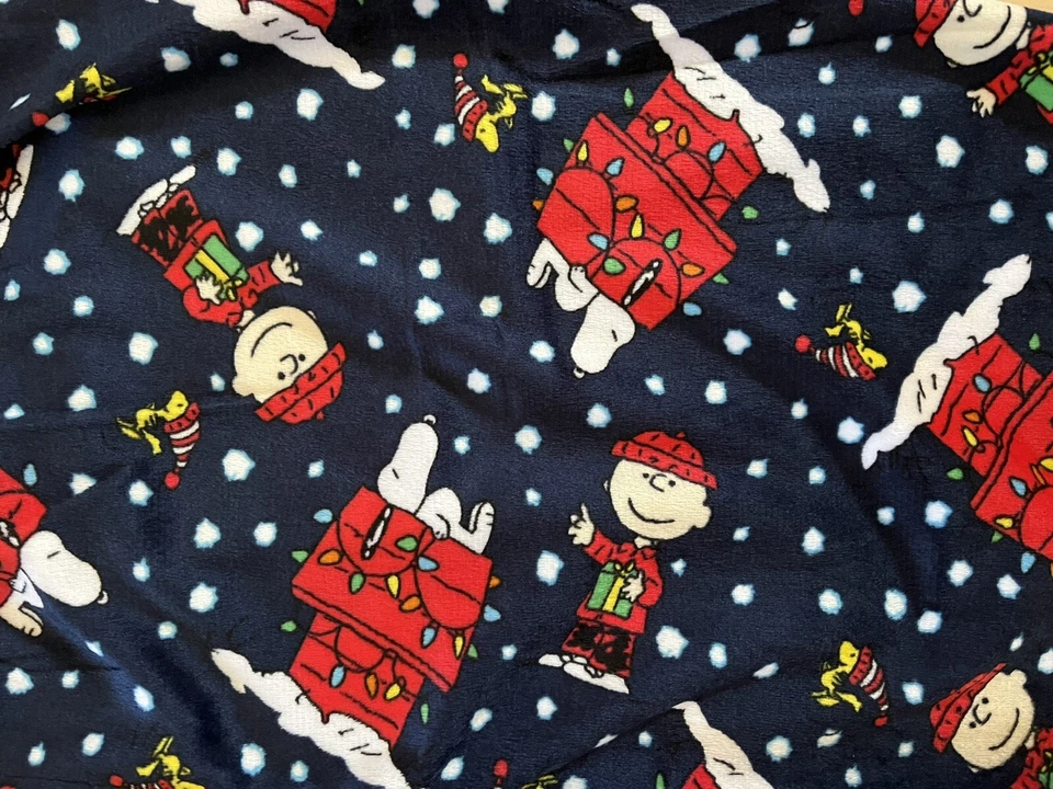 Charlie Brown Navidad Lounge Pantalones Snoopy Pijama Hombre Talla L Foto 2 de 4
