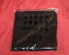 The Original Multifunctional Seamless Wear Black Facemask Headband  (black)