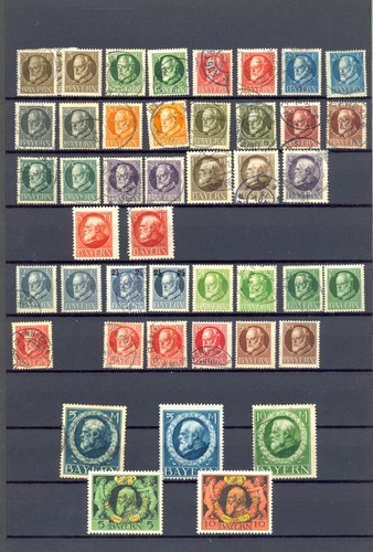 GERMANY -STATE BAYERN - 456 ST. --(*)/*/**/0 --F/VF - Picture 4 of 10