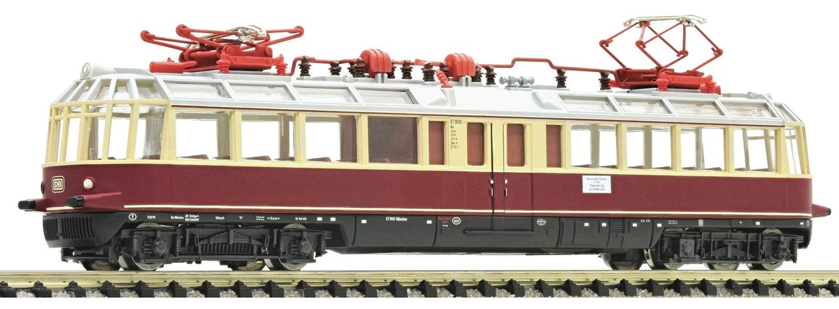 FLEISCHMANN 741103 Scale N Electric Motor Car ET 91 01 Glass Train