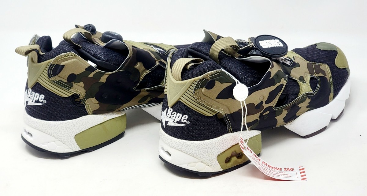 REEBOK A Bathing Ape x Mita x InstaPump Fury OG 'Black Earth