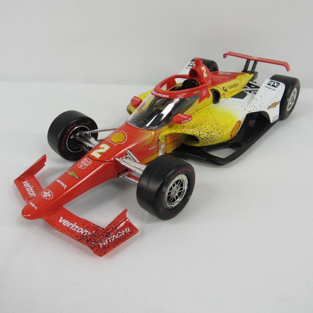 2023 Indy 500 Champion Raced Version 1:18 Diecast Josef Newgarden