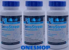 3 Sero Stress Reliever Serotonin Booster Mood Enhancer Sleep Brain Focus Pills