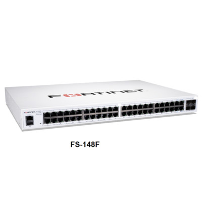Fortinet FortiSwitch FS-148F Secure managed Network Switch Gigabit 48 port